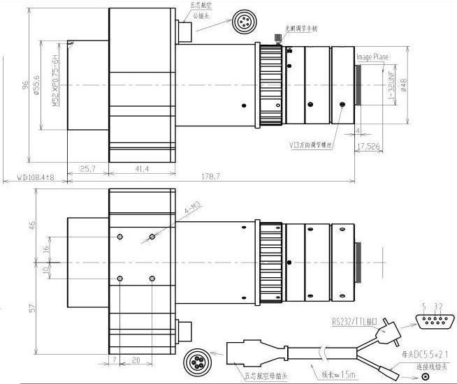 TC1105M mechanical drawing
