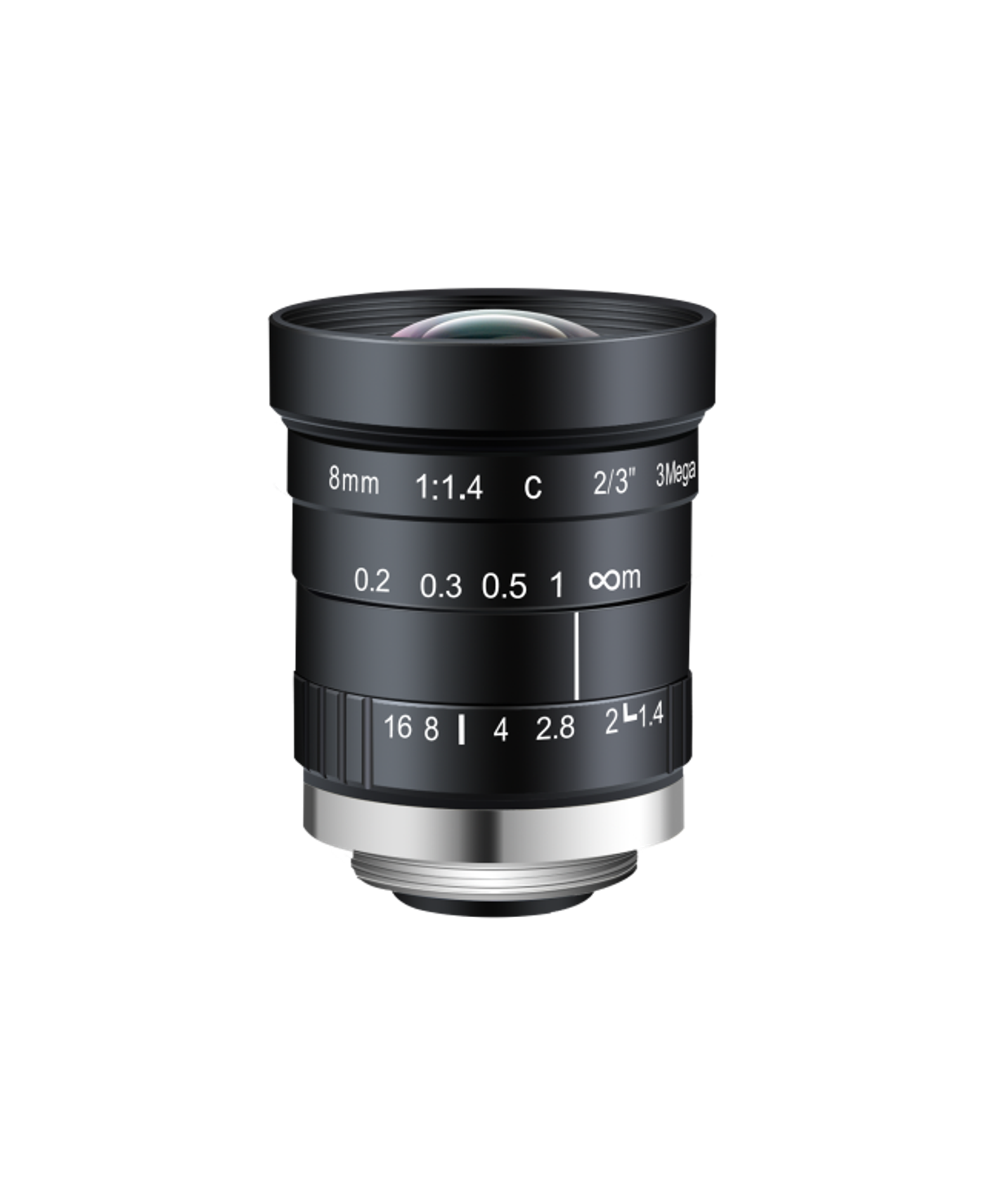 AZURE-0814M3M 8mm Machine Vision Lens
