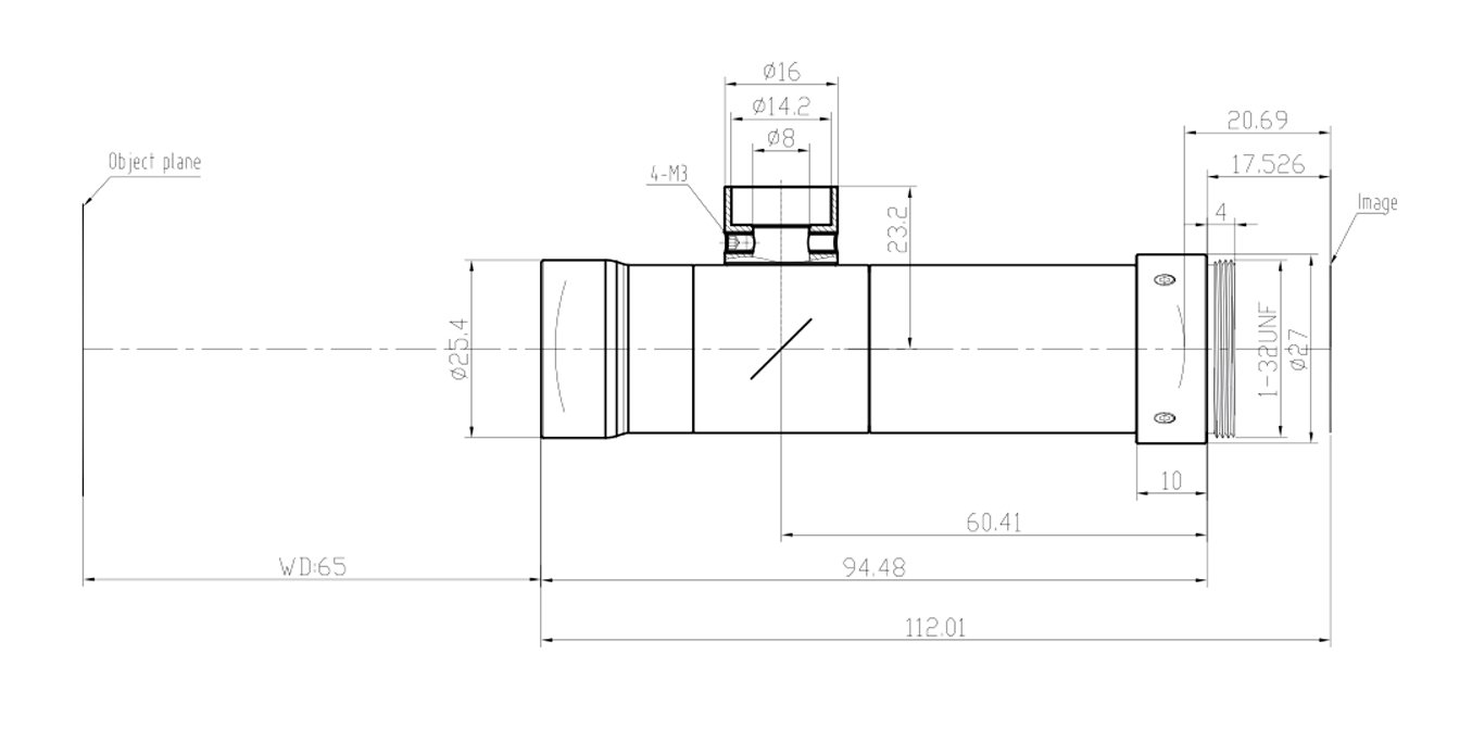 MV65301A mechanical drawing