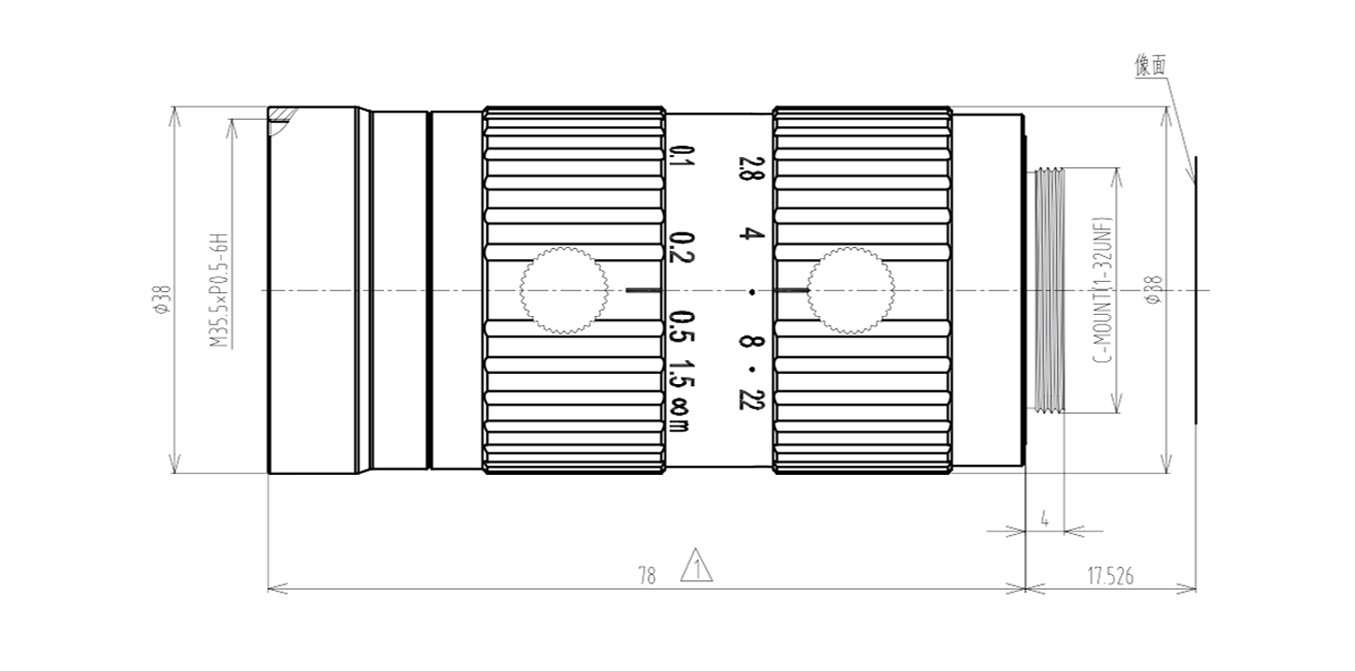 FA1620A mechanical drawing