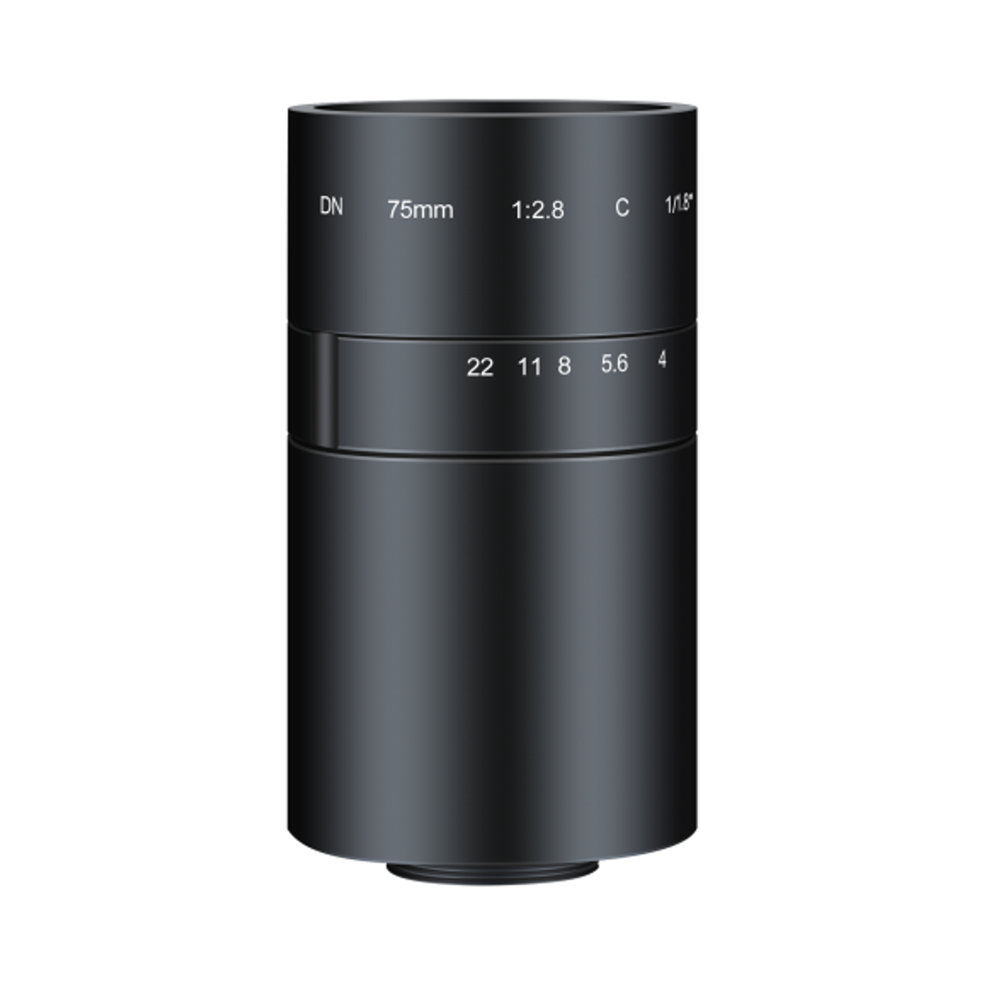 AZURE-DN7528TM 75mm Machine Vision Lens