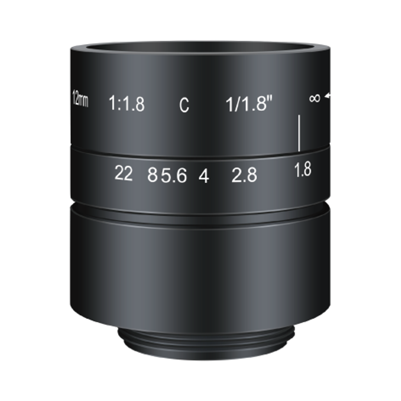 AZURE-DN1218TM 12.6mm Machine Vision Lens
