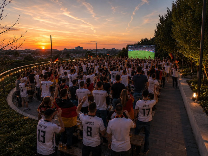 WM 2026 Public Viewing · Sechzehntelfinale · Deutschland – Paraguay