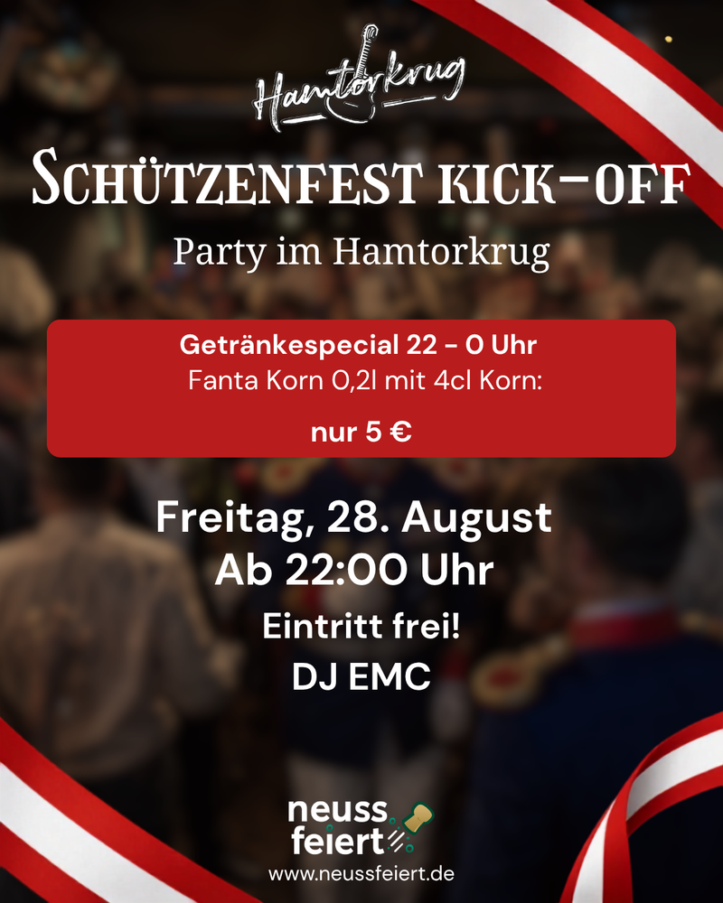 Schützenfest Kick-off Party