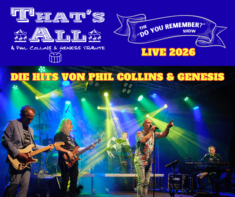 That’s All – A Tribute to Phil Collins & Genesis LIVE im Hamtorkrug