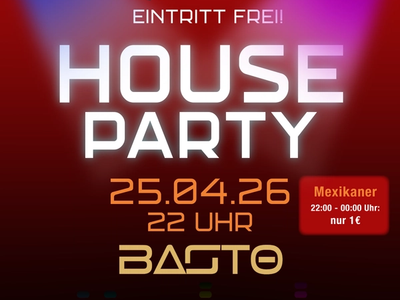 House Party mit DJ BASTO im Hamtorkrug