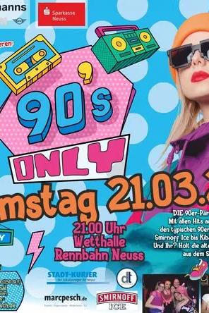 90s only! Die 90er Party in der Wetthalle