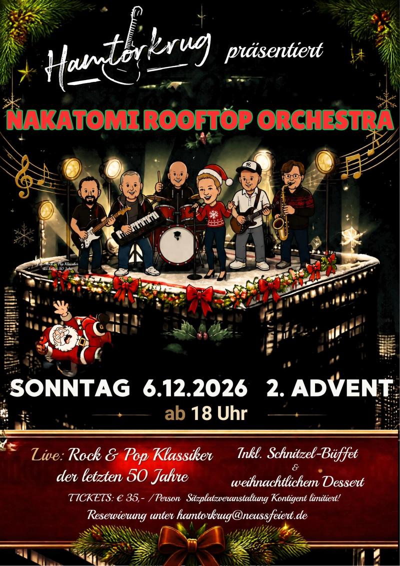 Nakatomi Rooftop Orchestra im Hamtorkrug