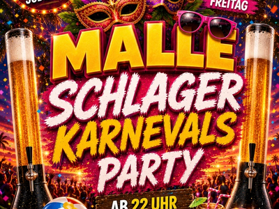 Hamtorkrug feiert Jeckes Jubiläum - Malle Schlager Karnevalsparty