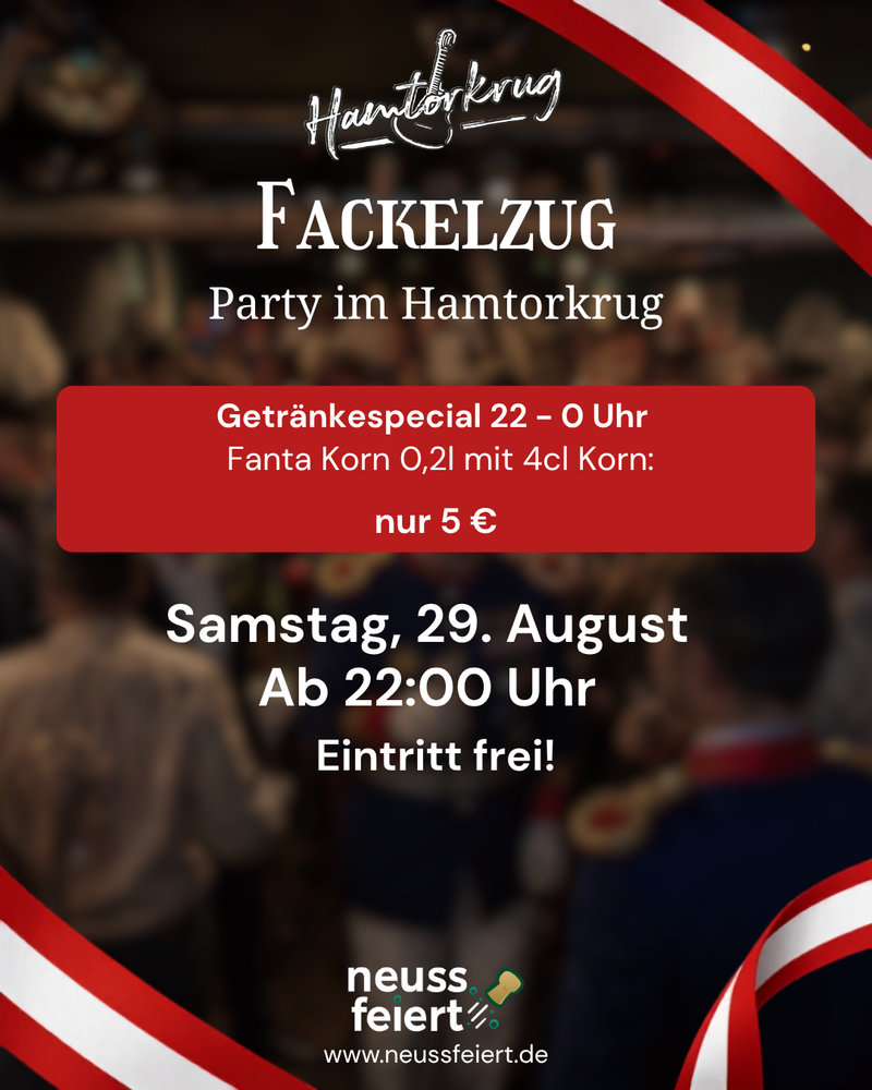 After Fackelzugparty im Hamtorkrug!