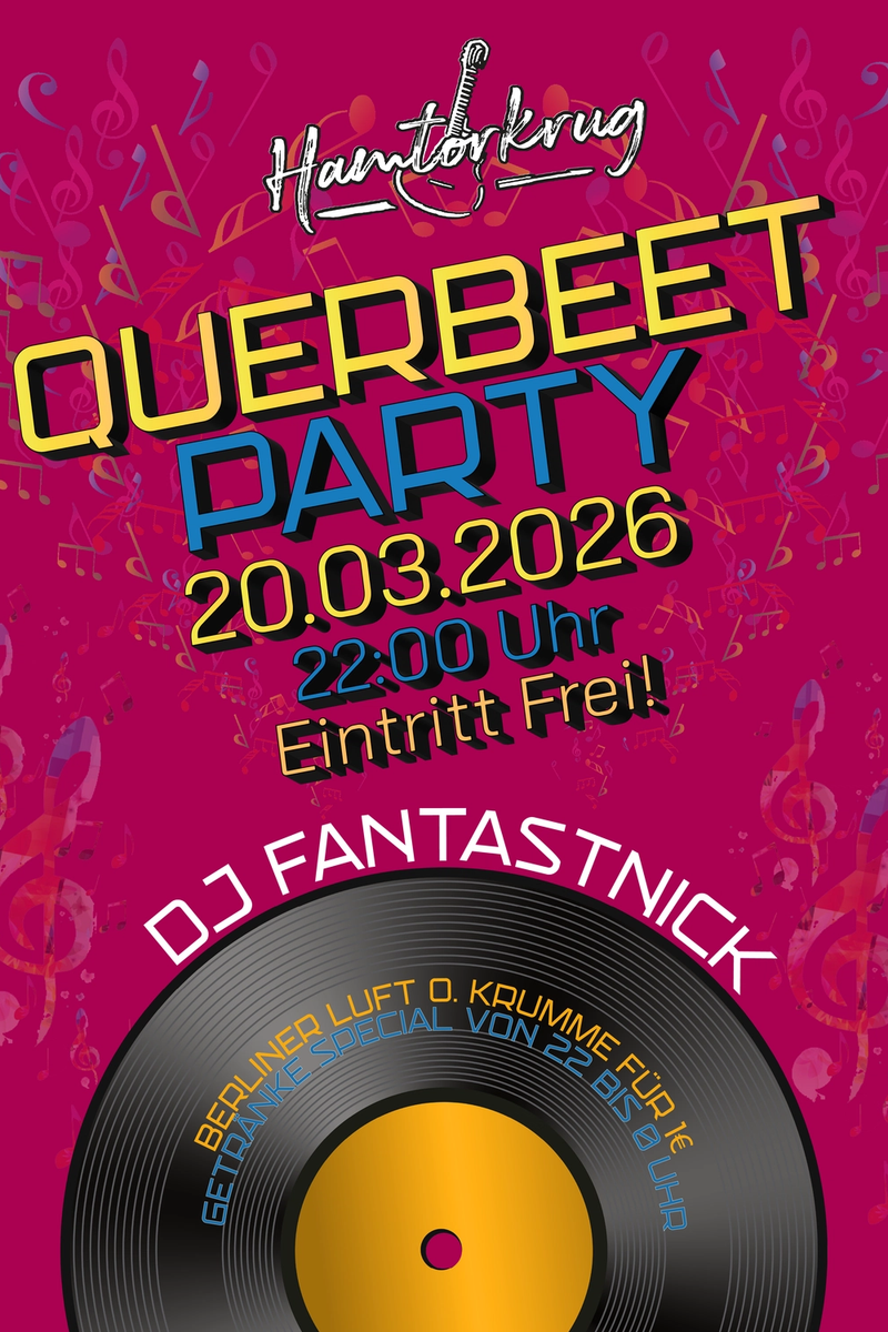 Querbeet Party im Hamtorkrug