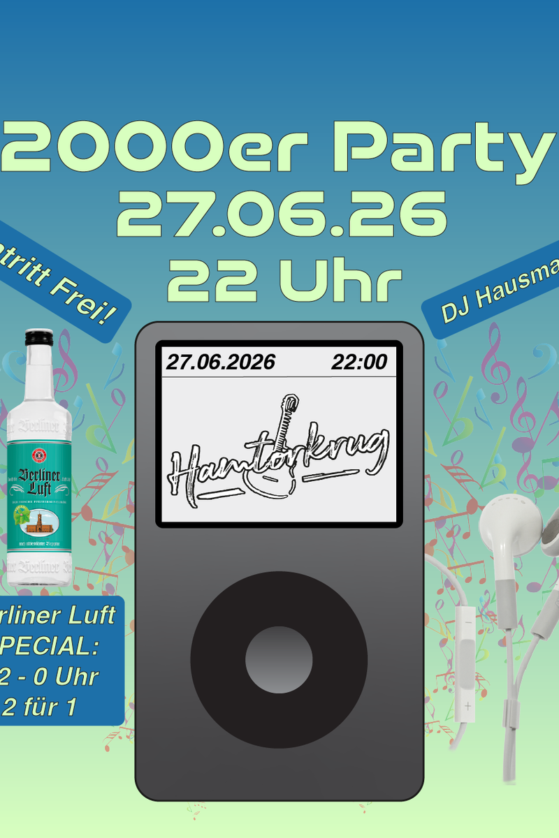 2000er Party mit DJ Hausmann im Hamtorkrug