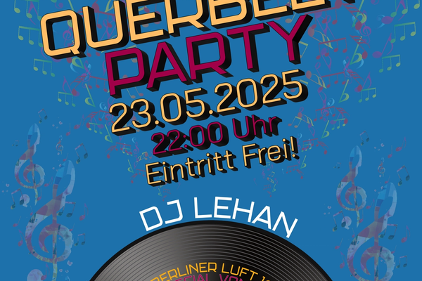 Querbeet Party mit DJ Lehan im Hamtorkrug!