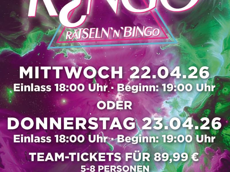 R?NGO – Rätseln ’n‘ Bingo im Hamtorkrug!