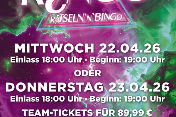 R?NGO – Rätseln ’n‘ Bingo im Hamtorkrug!