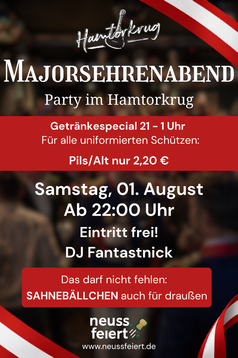 Grenadier Majorsehrendabend im Hamtorkrug!