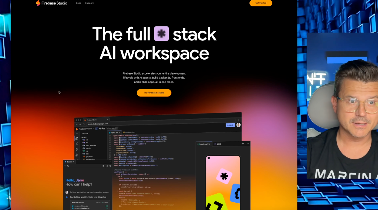 Exploring Firebase Studio: A Powerful No Code Tool Exploring Firebase Studio: A Powerful No Code Tool — section 2 illustration