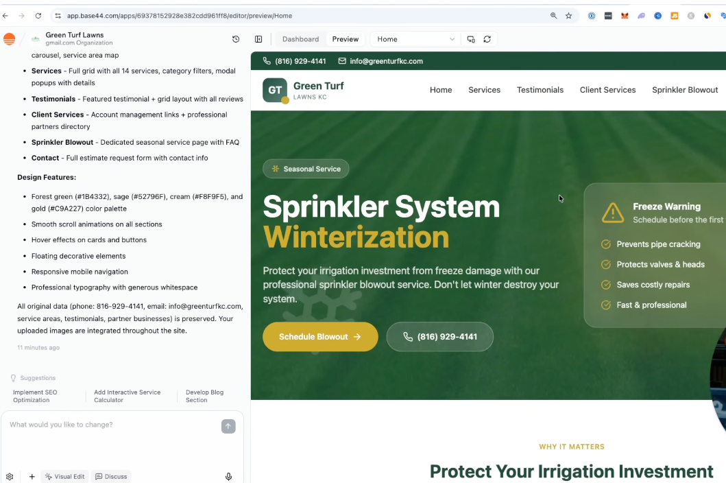 Boost Your Side Hustle with AI Web Design using Base44 — section 3 illustration