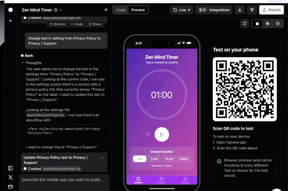 iOS App Store Launch with No Code Tools iOS App Store Launch with No Code Tools — section 1 illustration