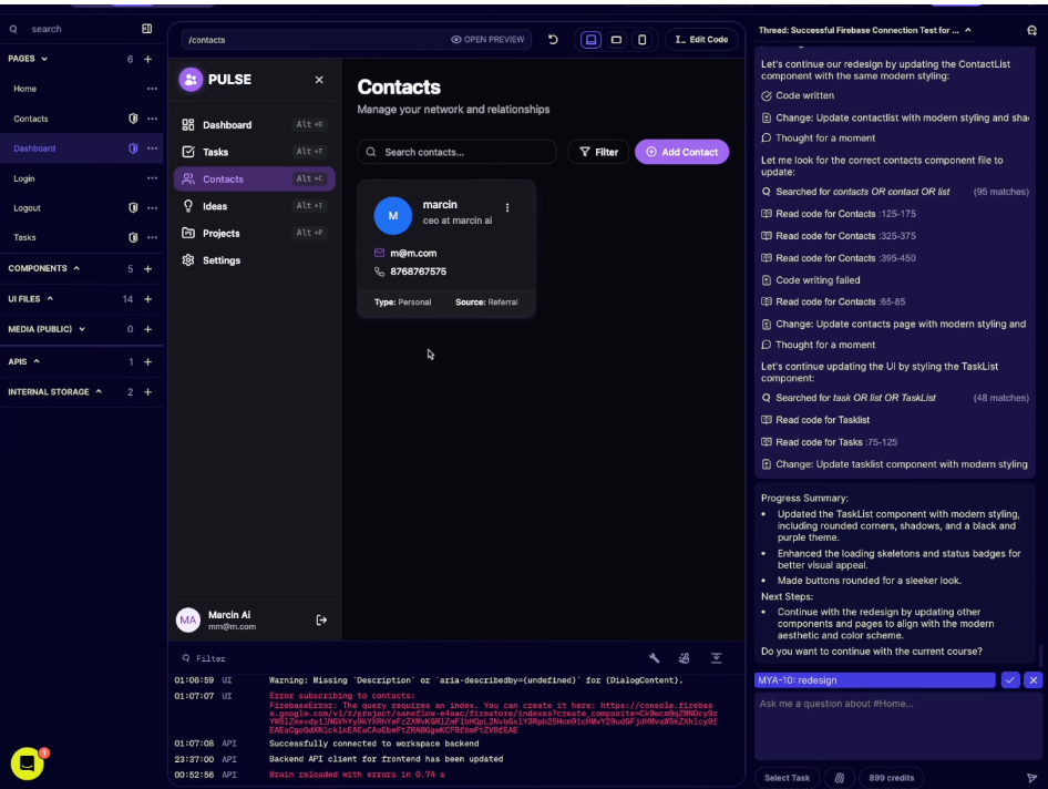 Building a Custom CRM Dashboard With No Code AI — section 3 illustration