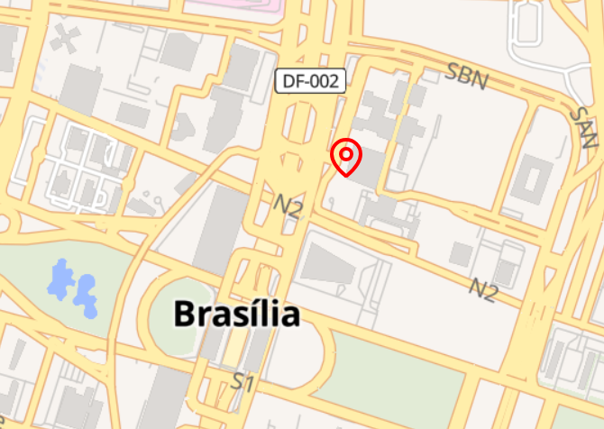 Example of marker on map