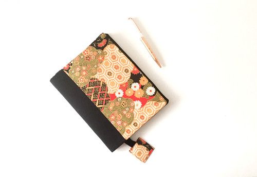 Couvre livre et cahier fleuri