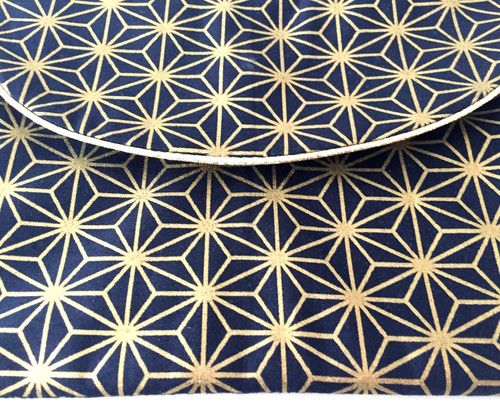 Housse Liseuse asanoha or