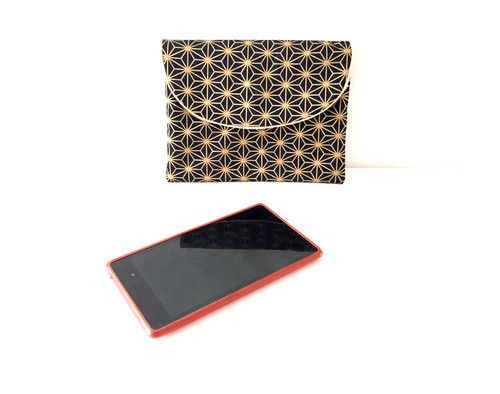 Housse Liseuse asanoha or