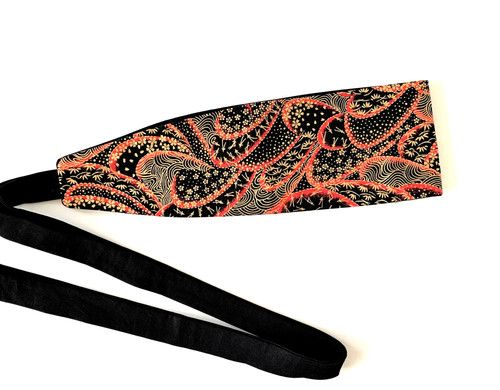 Ceinture OBI multi motifs dorés
