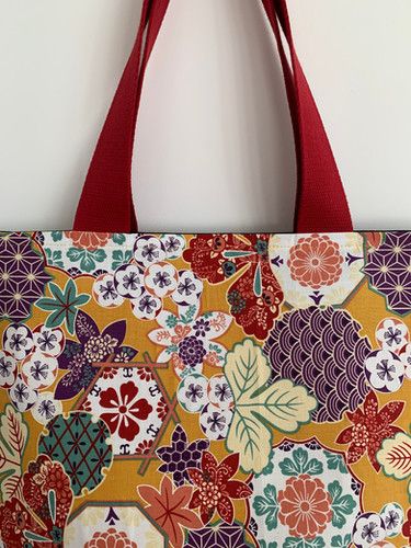 Sac cabas multi-motifs japonais