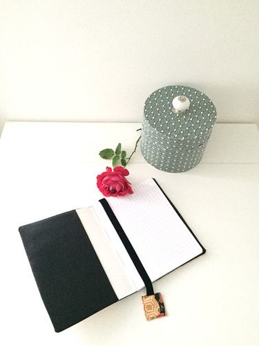 Couvre livre et cahier fleuri