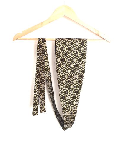 Ceinture OBI Seigaiha Or