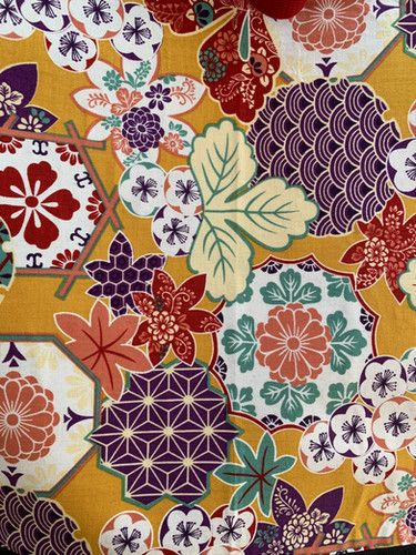 Sac cabas multi-motifs japonais