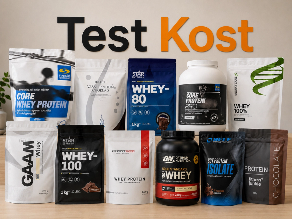Bästa Proteinpulver 2026