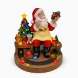 Santa Claus Taller Navideño con Tren Luminoso - vista 4