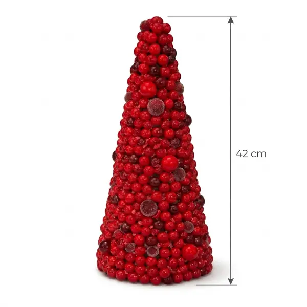 Árbol Navideño Berry Rouge Bajo - Vista secundaria