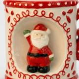 Mug Santa Joy Blanco  - vista 2