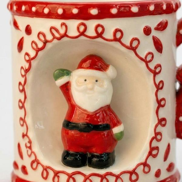 Mug Santa Joy Blanco  - Vista secundaria