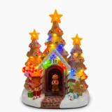 Árbol Dulce de Navidad con Casita de Galleta - vista 5
