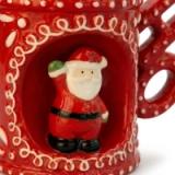 Mug Santa Joy Rojo  - vista 3