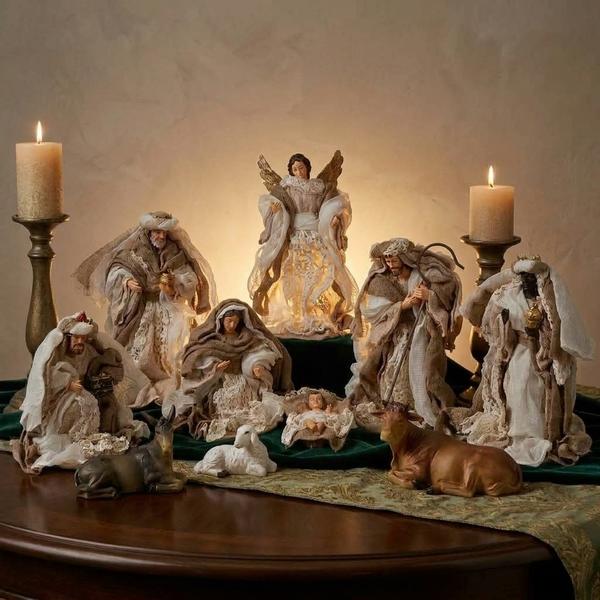 Pesebre Belén Imperial en Tonos Naturales