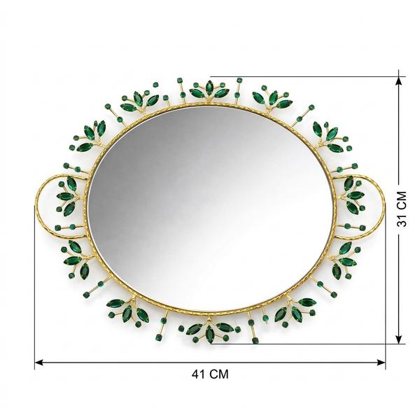 Bandeja de Cristal Esmeralda Imperial - Vista secundaria
