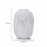 Jarrón Escultórico Perla Marble Alto - vista 2