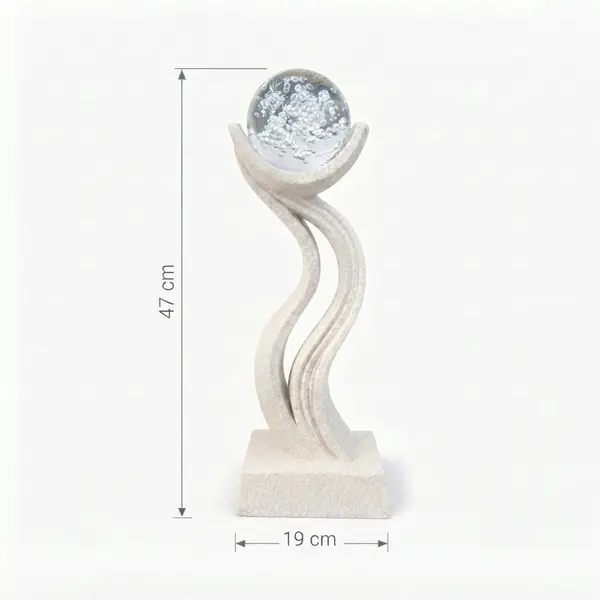 Escultura Decorativa Lúmina Alto - Vista secundaria