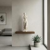 Escultura Clasica Fragmentada tono marfil - vista 1