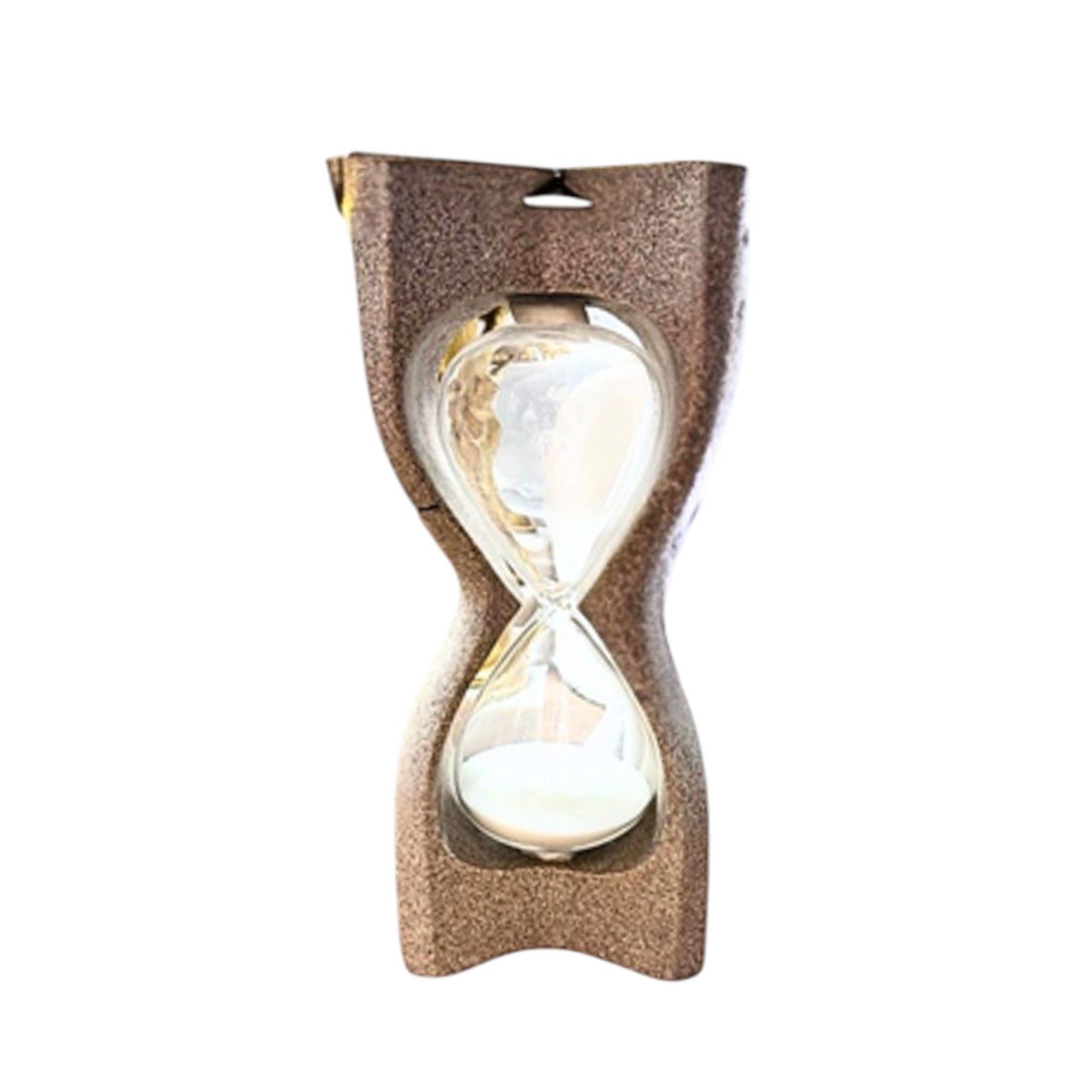 Reloj de arena en piedra