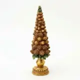 Árbol Decorativo Dorado Bosque Imperial bajo - vista 4