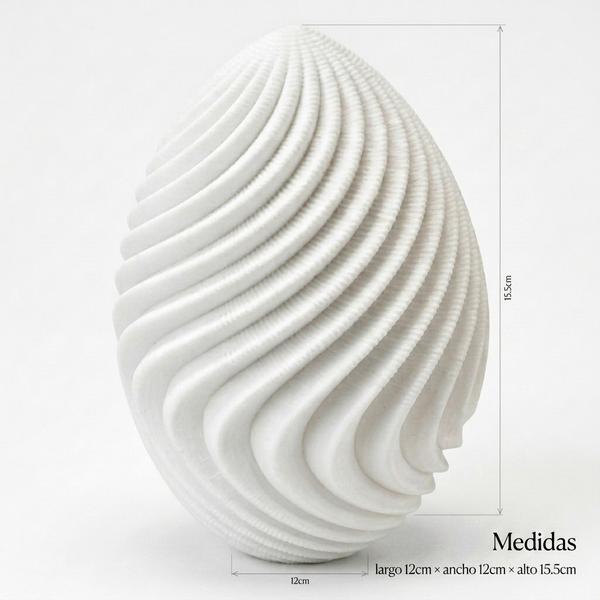 Escultura Orgánica Wave Grande - Vista secundaria
