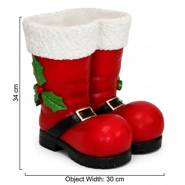 Botas Navideñas Papá Noel - Vista secundaria
