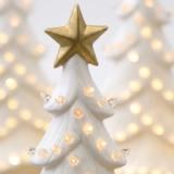 Árbol Decorativo Luminoso Estrella Dorada Alto  - vista 3